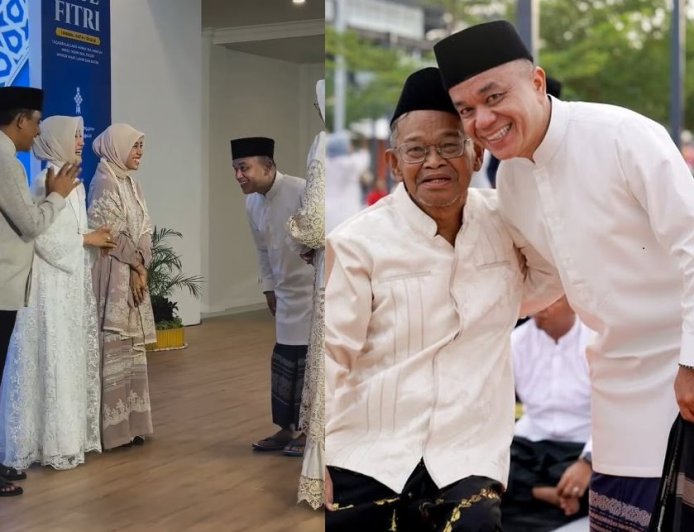 Momen Idul Fitri 1447 Hijriyah, Wali Kota Hadianto Keliling Kediaman Forkompimda Sulteng