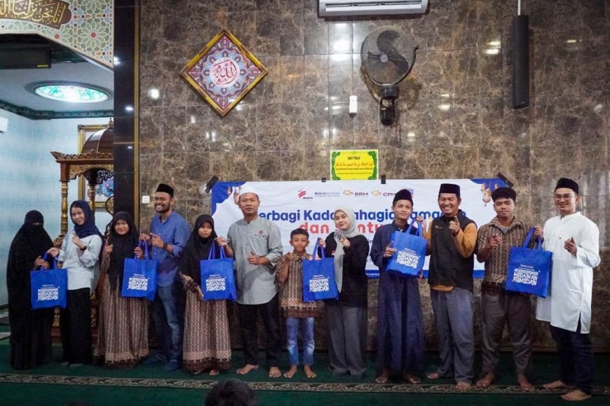 Sinergi Bakrie Amanah dan PT CPM Berbagi Kebahagiaan Ramadan Bersama Anak Yatim