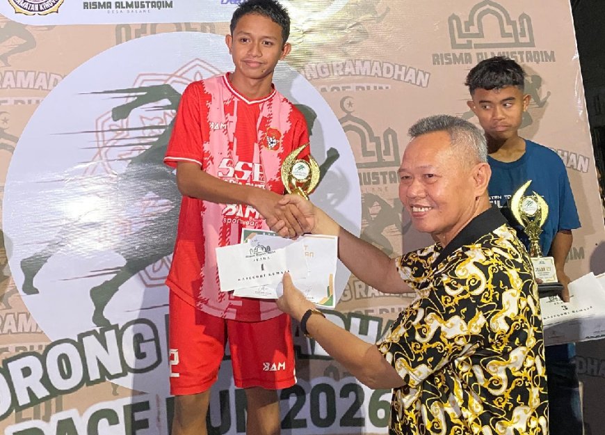 Bupati Sigi Tutup Race Run 2026 Balane