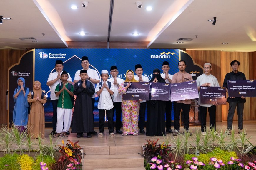 Hargai Momen Keberkahan dengan Berbagi Kebaikan, Bank Mandiri Gelar Buka Puasa dan Santunan Masyarakat Rentan di Makassar