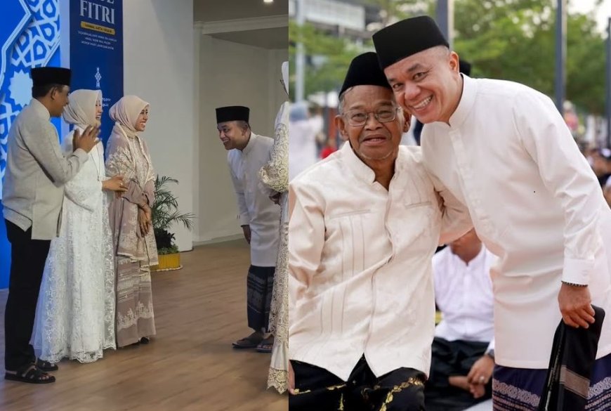 Momen Idul Fitri 1447 Hijriyah, Wali Kota Hadianto Keliling Kediaman Forkompimda Sulteng