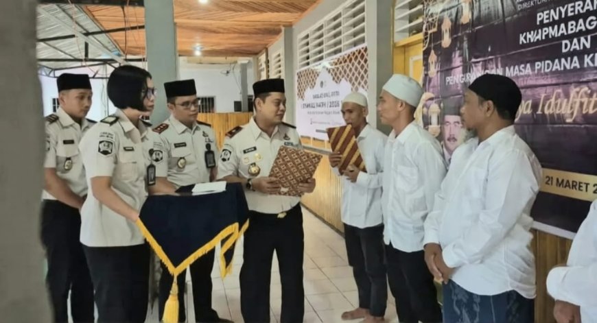 201 Napi Dapat Remisi Idulfitri, 4 Langsung Bebas