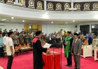 Yasin Lataka Resmi Sah Ketua DPRD Donggala