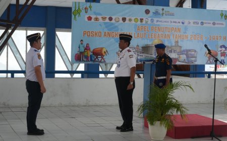 TPK Pantoloan Tutup Posko Terpadu Idul Fitri 2026, Tetap Jaga Konsistensi Layani Penumpang Sepenuh Hati