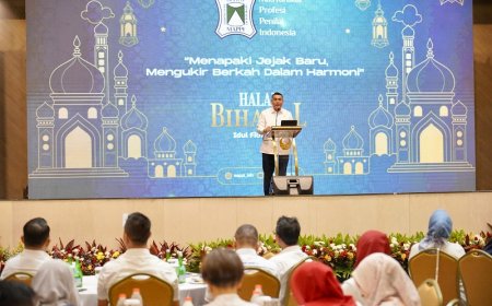Hadiri Halalbihalal MAPPI, Wamen Ossy Ingatkan Pentingnya Nilai Integritas dalam Profesi Penilai