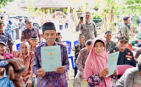 Akhir Perjuangan Panjang, Sertipikat Tanah Mbah Tupon Kembali ke Tangan yang Berhak