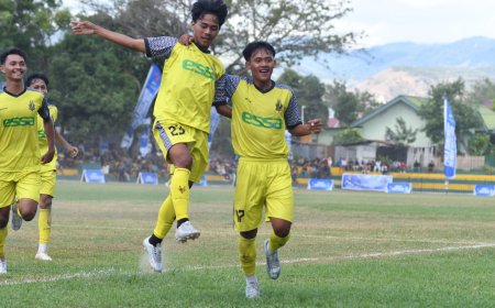Start Sempurna! Celebest FC Cukur Berlian Tomoli Tiga Gol Tanpa Balas