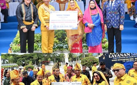 Kado HUT-62 Provinsi Sulteng, Bank Sulteng Bagikan Dividen Rp59,5 Miliar