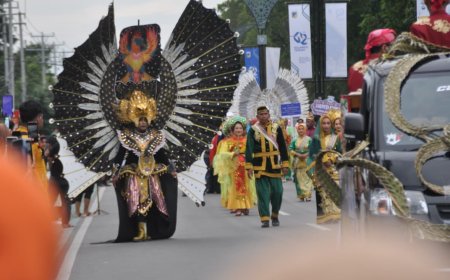 Wawali Hadiri Karnaval Budaya