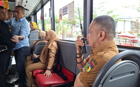 ASN Pemkot Wajib Naik Bus, Wali Kota Pantau Langsung