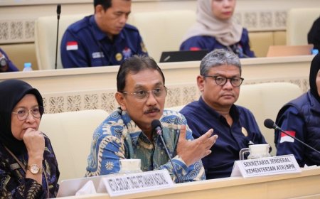 Siapkan Ketersediaan SDM yang Berintegritas, Sekjen ATR/BPN Minta Dukungan Komisi II DPR RI dalam Transformasi STPN