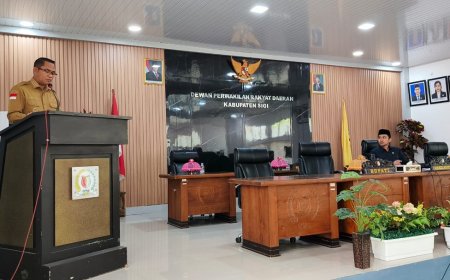 Wabup Sigi Sampaikan Perubahan Raperda Tentang Pajak