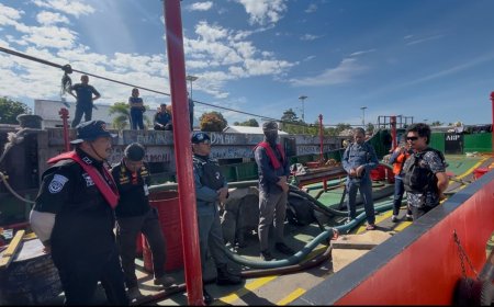 Tim Awak UPP Poso Gelar Patroli Laut