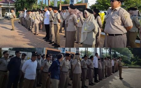 Apel Pagi di Kantah Kota Palu, Pimpinan Apel Tekankan Tiga Hal Berikut Ini