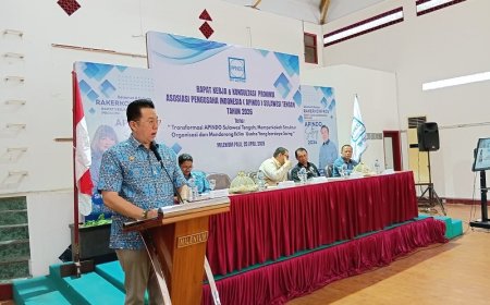 Di Acara Rakerkonprov, Ketua APINDO Sulteng Tekankan Pentingnya Kolaborasi Lintas Sektor