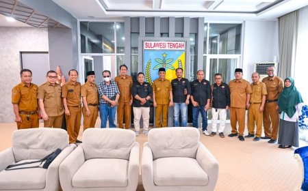 Aliansi Buruh Tadulako Audiensi dengan Gubernur Sulteng, Dorong Penguatan LKS Tripartit dan Perayaan May Day