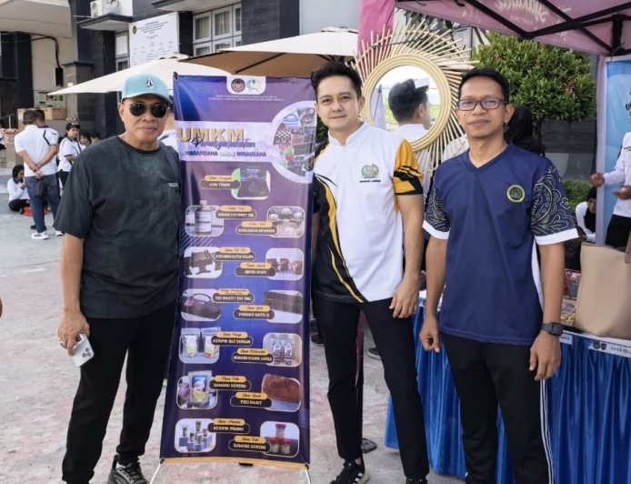 Peringatan HBP, Kanim Palu Meriahkan Pameran UMKM dan Senam Bersama