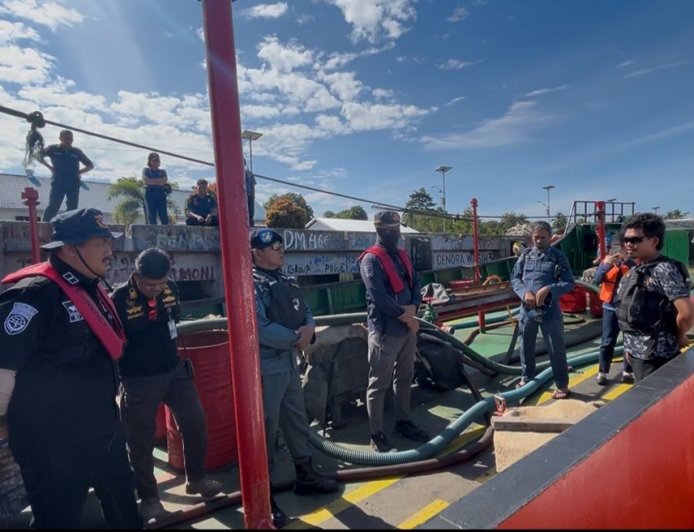 Tim Awak UPP Poso Gelar Patroli Laut