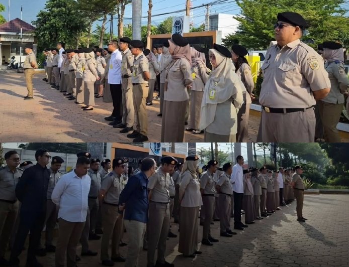 Apel Pagi di Kantah Kota Palu, Pimpinan Apel Tekankan Tiga Hal Berikut Ini