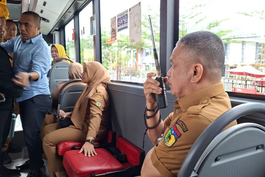 ASN Pemkot Wajib Naik Bus, Wali Kota Pantau Langsung