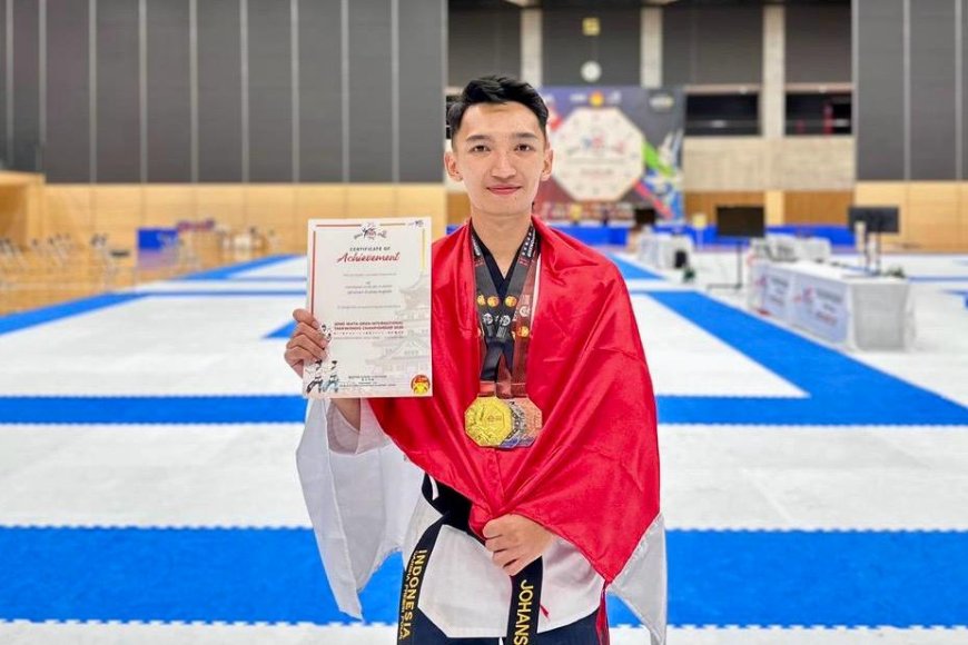 Taekwondoin Sulteng Borong Tiga Medali di Kejuaraan Internasional Jepang