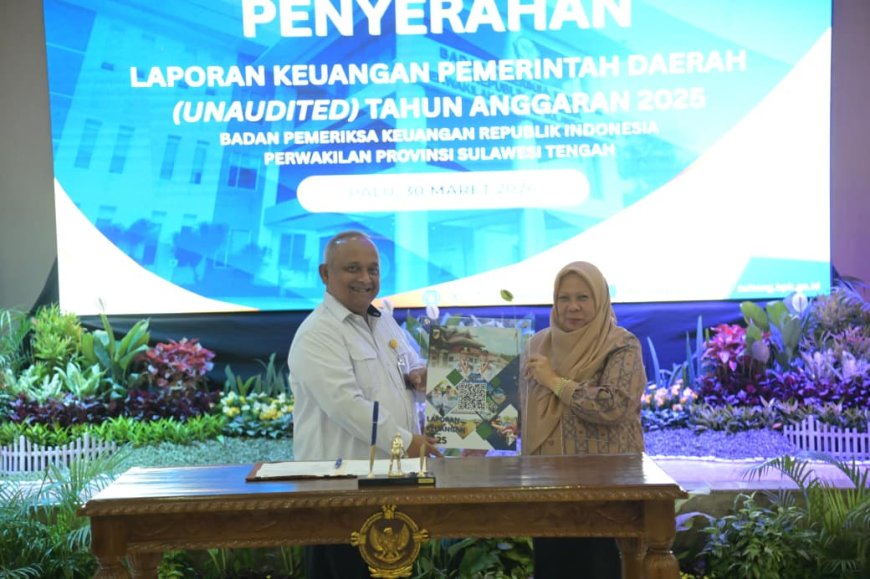 BPK Serahkan LKPD Unaudited 2025, Pemprov Targetkan WTP