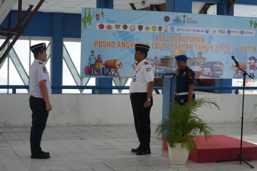 TPK Pantoloan Tutup Posko Terpadu Idul Fitri 2026, Tetap Jaga Konsistensi Layani Penumpang Sepenuh Hati