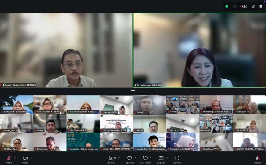Kementerian ATR/BPN Bahas Dasar Penyusunan Anggaran 2027, Fokuskan Efisiensi dan Kualitas Layanan