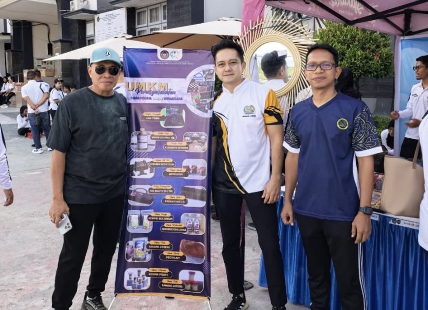Peringatan HBP, Kanim Palu Meriahkan Pameran UMKM dan Senam Bersama