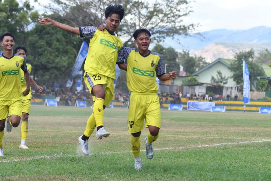 Start Sempurna! Celebest FC Cukur Berlian Tomoli Tiga Gol Tanpa Balas