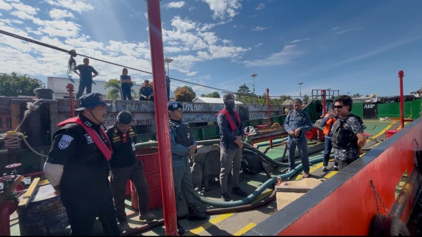 Tim Awak UPP Poso Gelar Patroli Laut