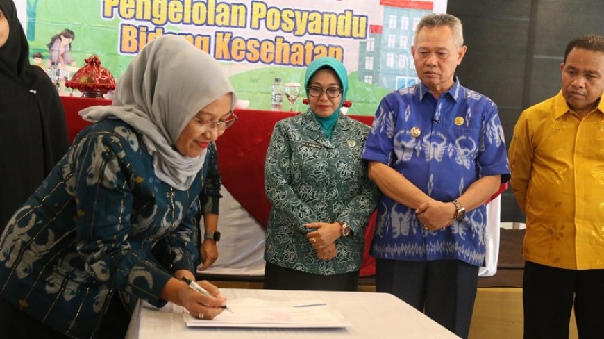 Pemkab Sigi Perkuat Peran Posyandu sebagai Simpul Layanan Sosial Terpadu