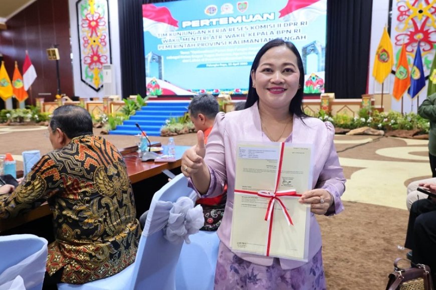 Sertipikasi Tanah Bawa Kepastian Hukum dan Beri Ketenangan Lebih untuk Masyarakat