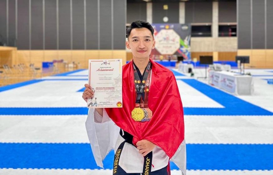 Taekwondoin Sulteng Borong Tiga Medali di Kejuaraan Internasional Jepang