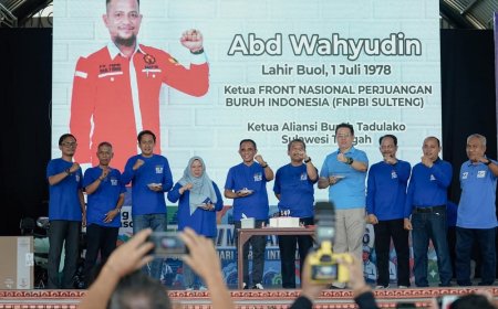 Peringatan Hari Buruh Internasional 2026, LKS Tripartit Sulteng Didorong Lebih Maksimal