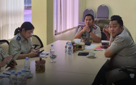 Kantah Kota Palu Hadiri Monev di BPN Sulteng, Pastikan Agenda Berjalan Efektif
