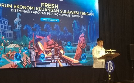 Apresiasi BI Sulteng Gelar Forum Ekonomi Keuangan, Gubernur: Ini Wadah Yang Sangat Penting