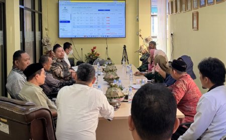Kantor Pertanahan Kota Palu Gelar Rakor Invertarisasi dan Sertipikasi Tanah Wakaf