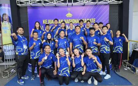 Penuhi Target, Karate Sulteng Kantongi Lima Medali di Ajang Nasional