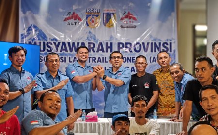 Hary Akbar Resmi Pimpin ALTI Sulteng, Pembinaan Atlet hingga Pelosok Jadi Target
