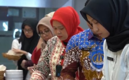Pererat Silaturahmi Pasca-Iduladha, Pegawai Imigrasi Palu Halalbihalal