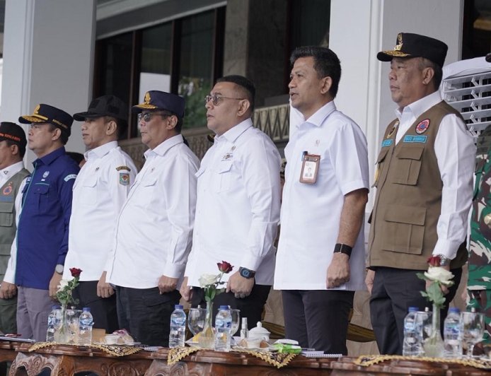 Siap Siaga Cegah Karhutla, Wamen Ossy Imbau Pemegang HGU Lakukan Tindakan Pencegahan