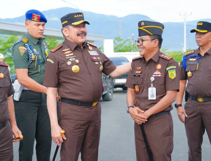 Kunjungan Kerja ke Kejari Sigi, Jaksa Agung Ingatkan Pentingnya Penegakan Hukum Berintegritas dan Profesional