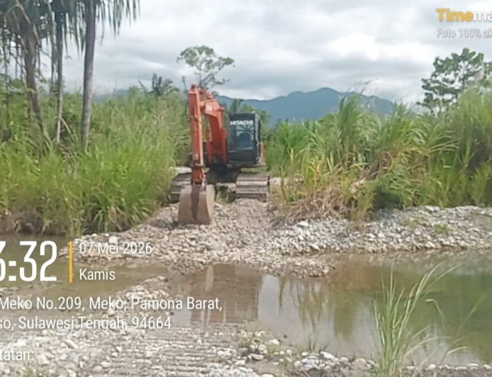 Penambangan Galian C Ilegal di Tepi Sungai Meko Terorganisir