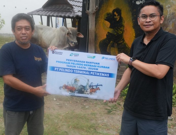 Menebar Manfaat dan Keberkahan Idul Adha 1447 H, Pelindo TPK Pantoloan Salurkan Bantuan Hewan Qurban Melalui Program TJSL