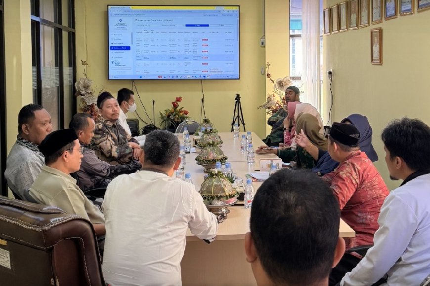 Kantor Pertanahan Kota Palu Gelar Rakor Invertarisasi dan Sertipikasi Tanah Wakaf