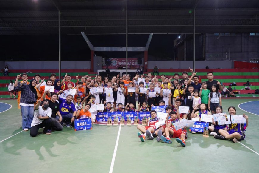 Tampil Perkasa, 168 Basketball  Kuasai Semua Kategori di MDS 3x3