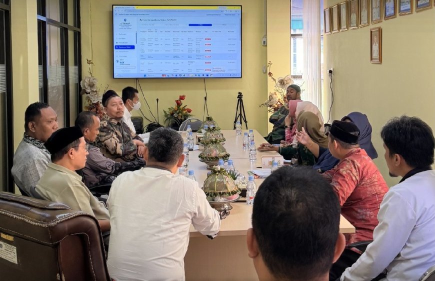 Kantor Pertanahan Kota Palu Gelar Rakor Invertarisasi dan Sertipikasi Tanah Wakaf