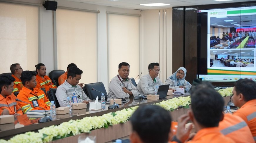 IMIP Perkuat Pengawasan dan Bangun Budaya K3