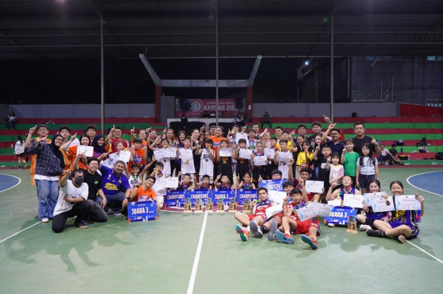 Tampil Perkasa, 168 Basketball  Kuasai Semua Kategori di MDS 3x3